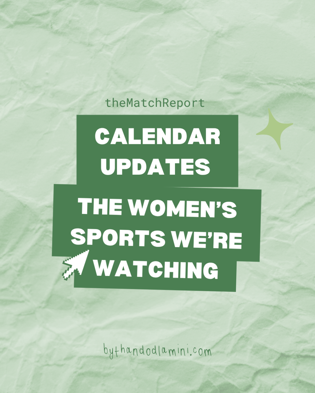 Calendar updates: the women’s + other sports we’re&nbsp;watching