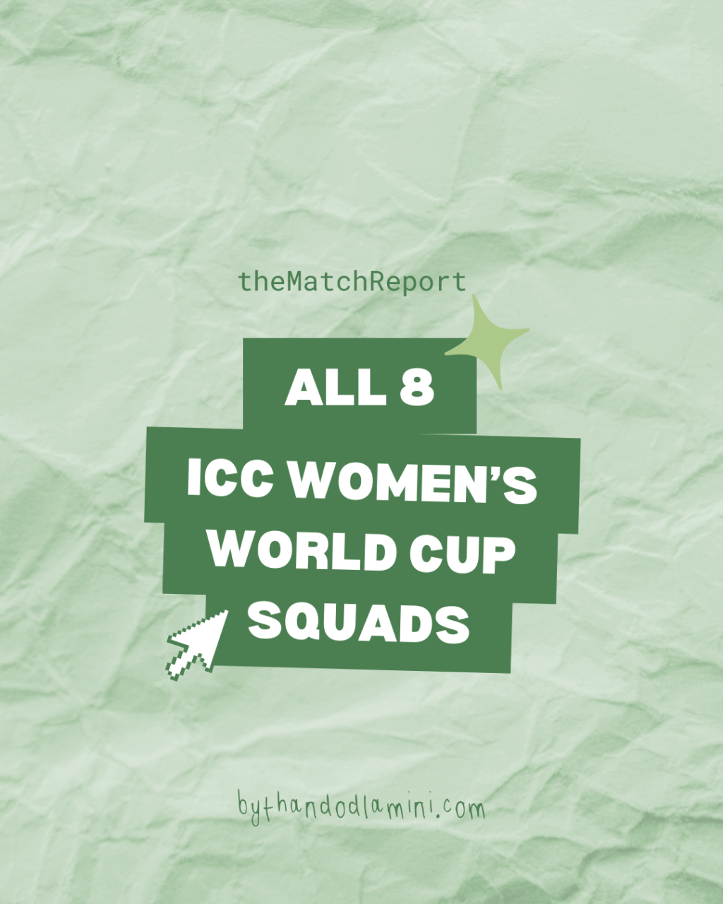 All 8 Women’s World Cup&nbsp;Squads